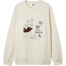 Расшитый свитшот