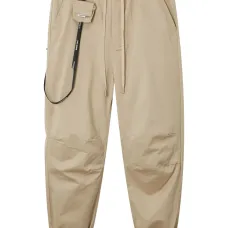 Брюки на эластичном поясе с завязкой