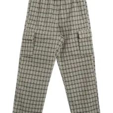 Карго-брюки в клетку