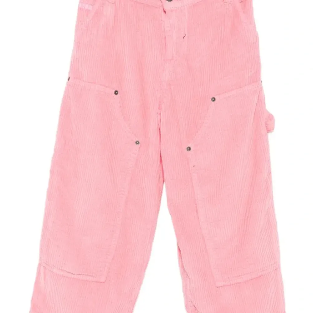 Вельветовые брюки с карманами