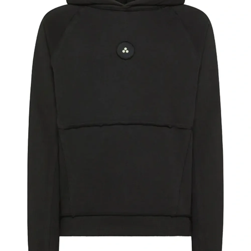 Худи из хлопка с нашивкой-логотипом