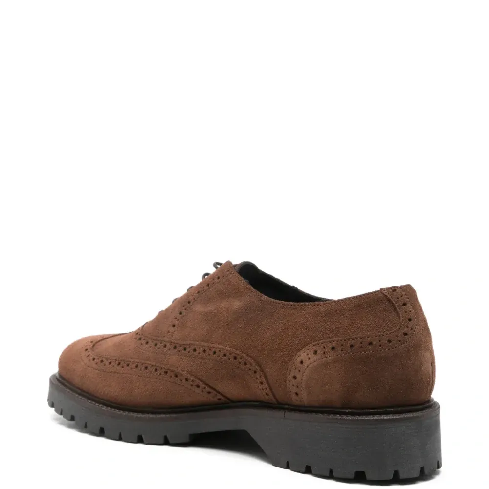 Оксфорды на шнуровке