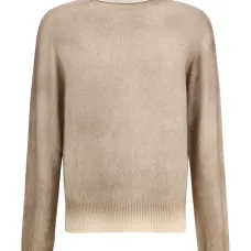 Свитер с воротником-стойкой