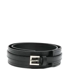 Ремень с пряжкой и прострочкой Ремень с пряжкой и прострочкой