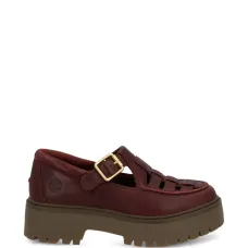 Плетёные лоферы с пряжкой