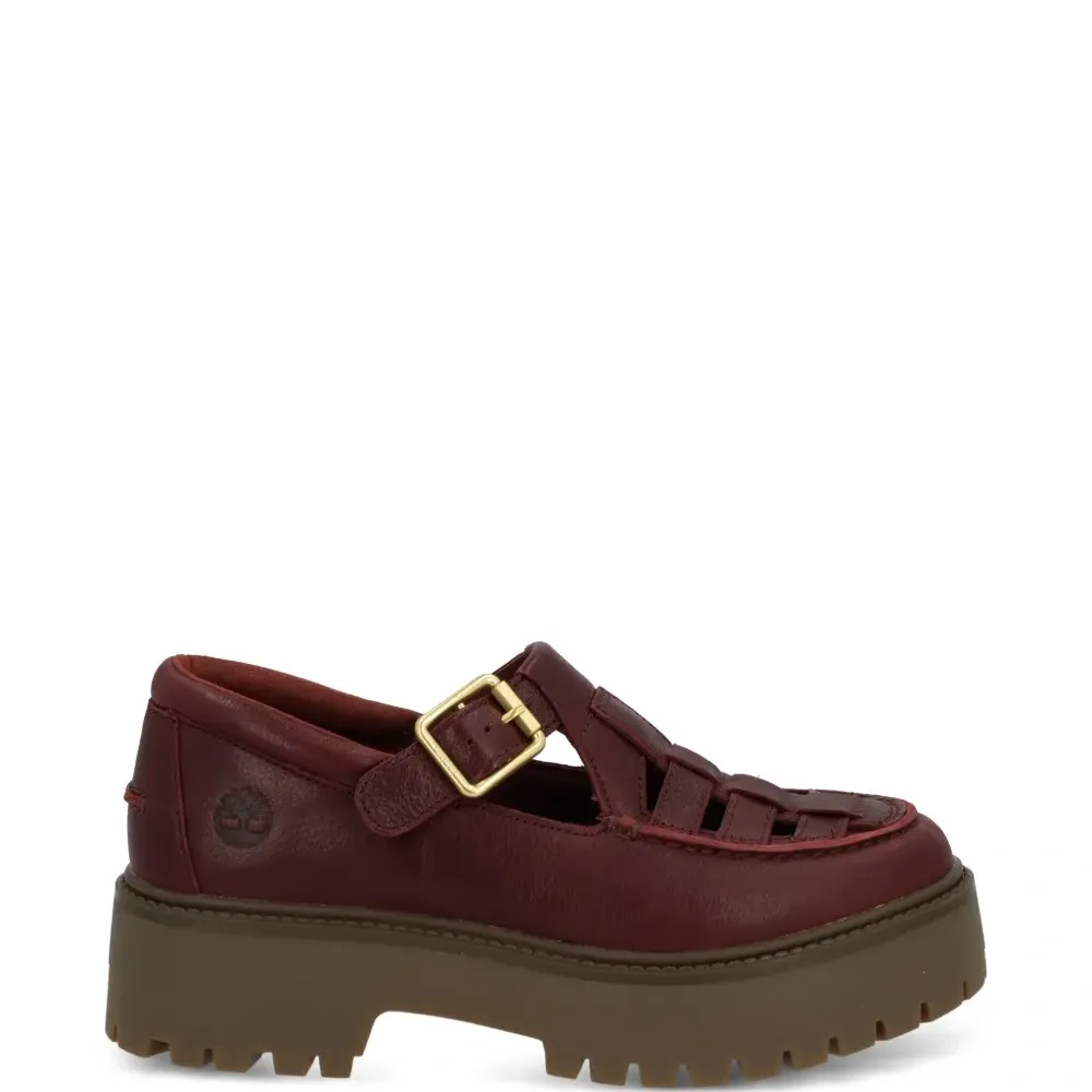 Плетёные лоферы с пряжкой