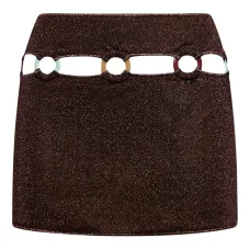 Мини-юбка Lumière с несколькими кольцами