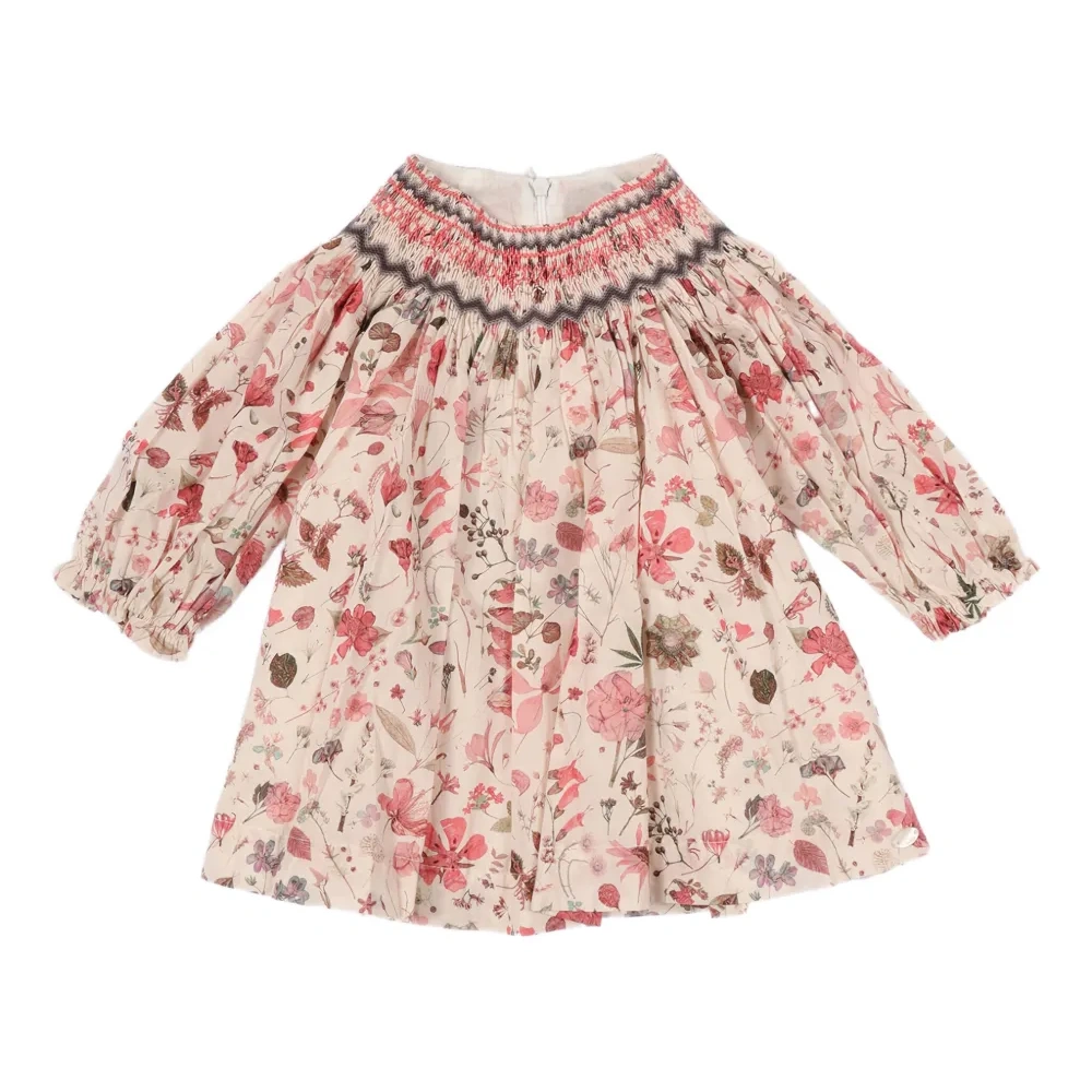 Платье с цветочным принтом