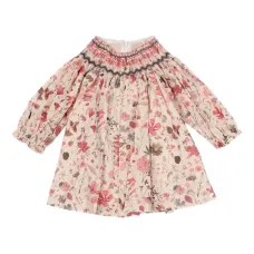 Платье с цветочным принтом