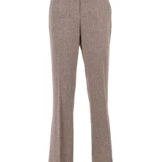 Брюки с узором в елочку