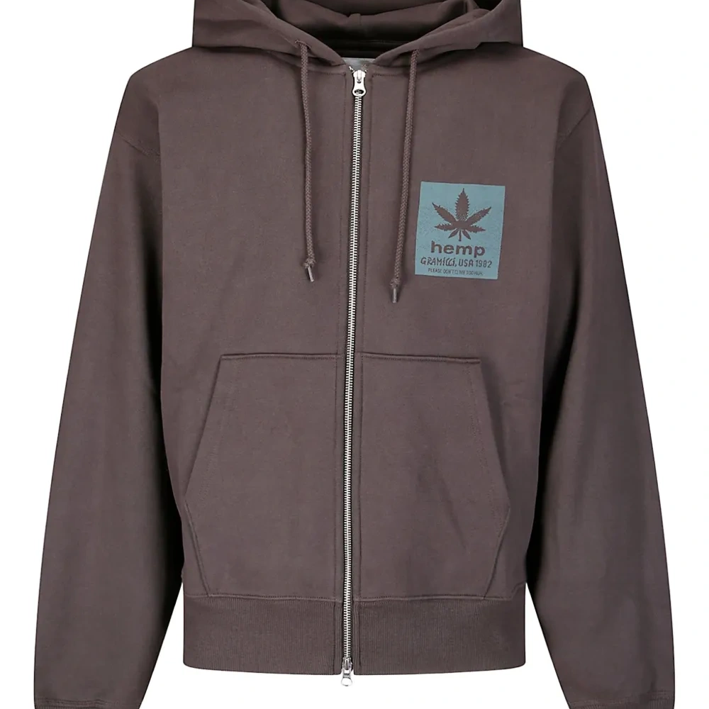 Худи на молнии с капюшоном