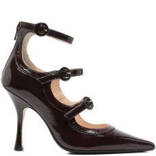 Туфли-лодочки с пряжкой