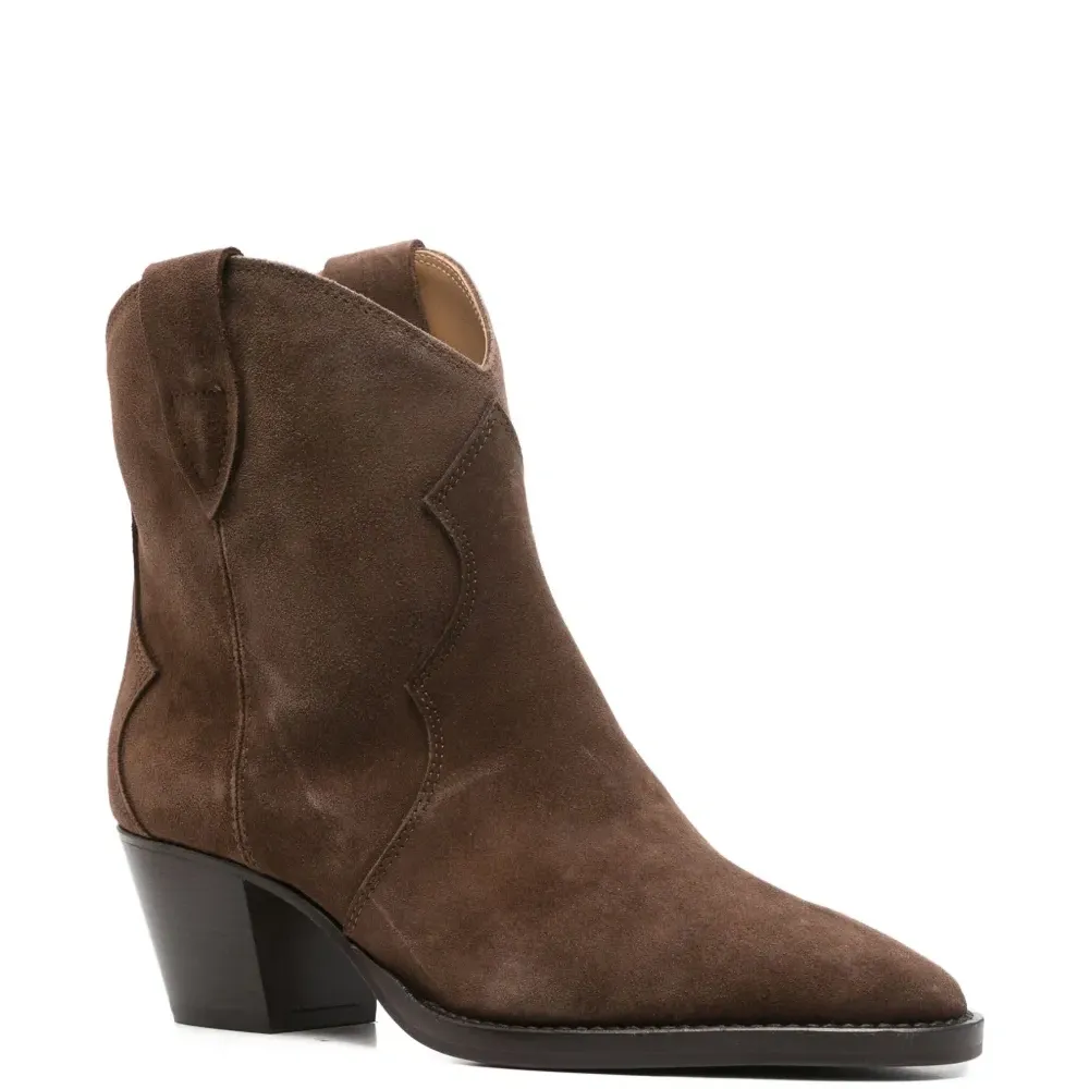 Ковбойские сапоги с заостренным носком и каблуком 50 мм Ковбойские сапоги с заостренным носком и каблуком 50 мм