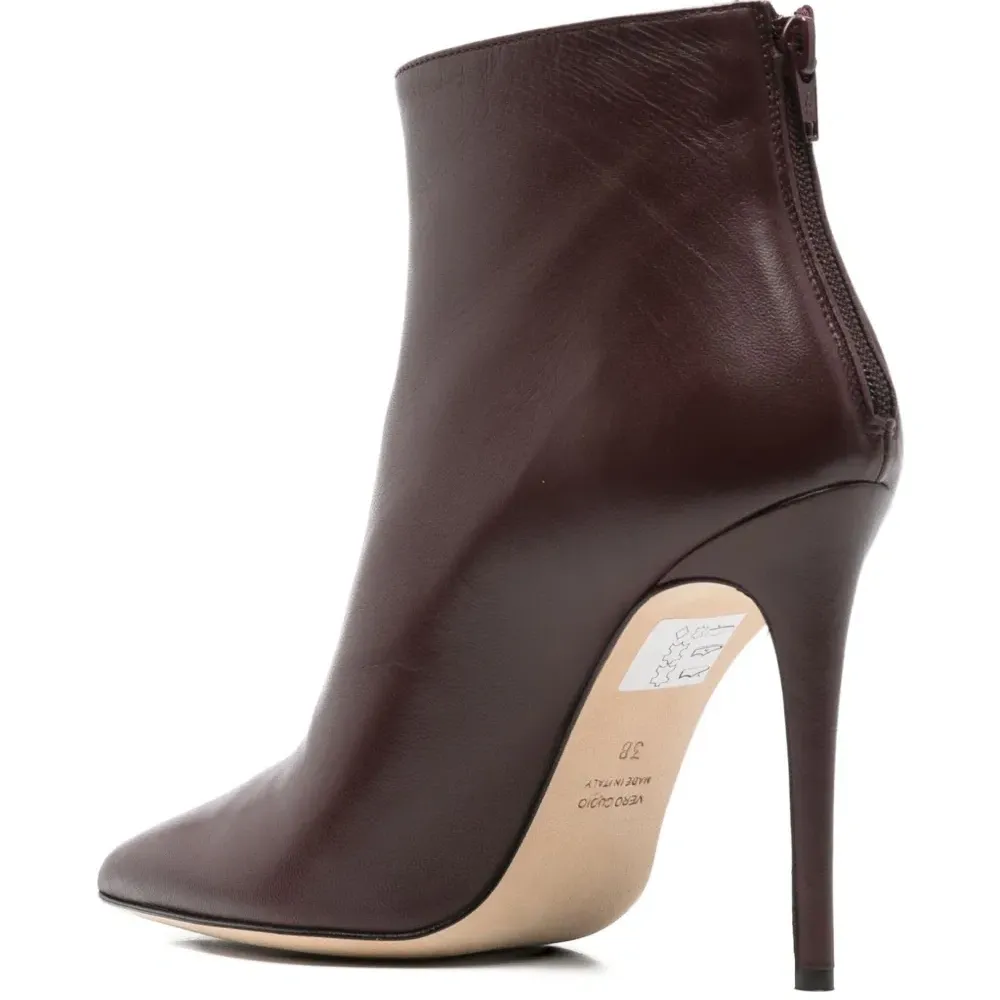 Ботильоны с заострённым носком