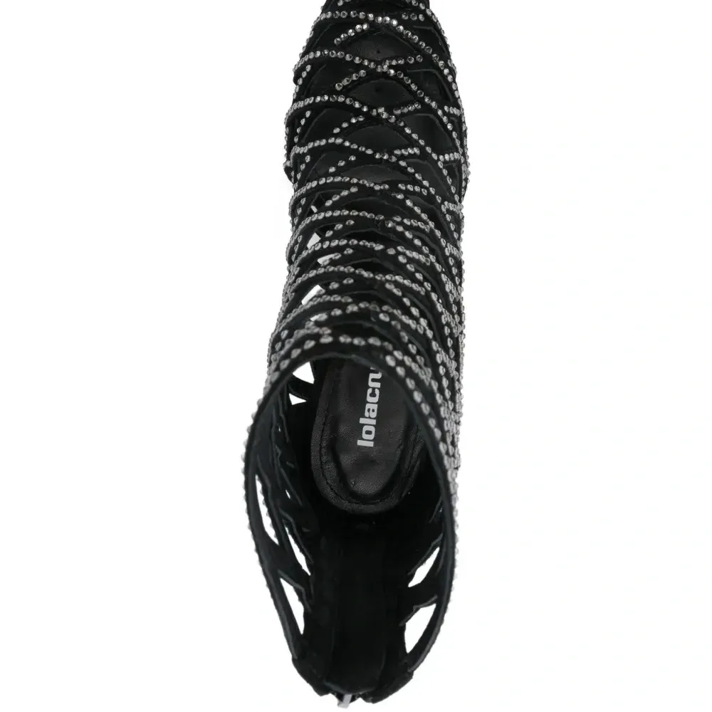 Ботинки Alva со стразами