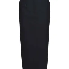 Миди-юбка с карманом на пуговице