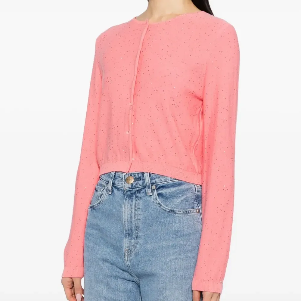 Кардиган с пайетками