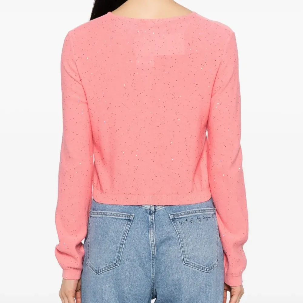 Кардиган с пайетками