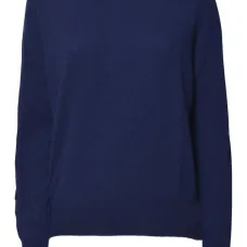 Джемпер с круглым вырезом