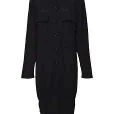 Платье миди на пуговицах