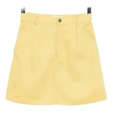 Юбка мини с вышитым логотипом