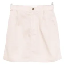 Юбка мини с вышитым логотипом