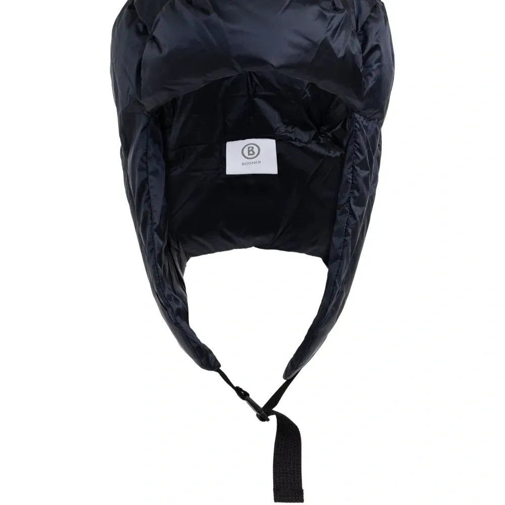 Стёганый капюшон с наушниками