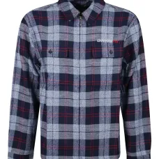 Фланелевая рубашка на молнии Фланелевая рубашка на молнии