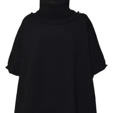 Топ с высоким воротником