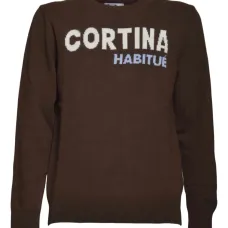 Свитер с буквенным принтом