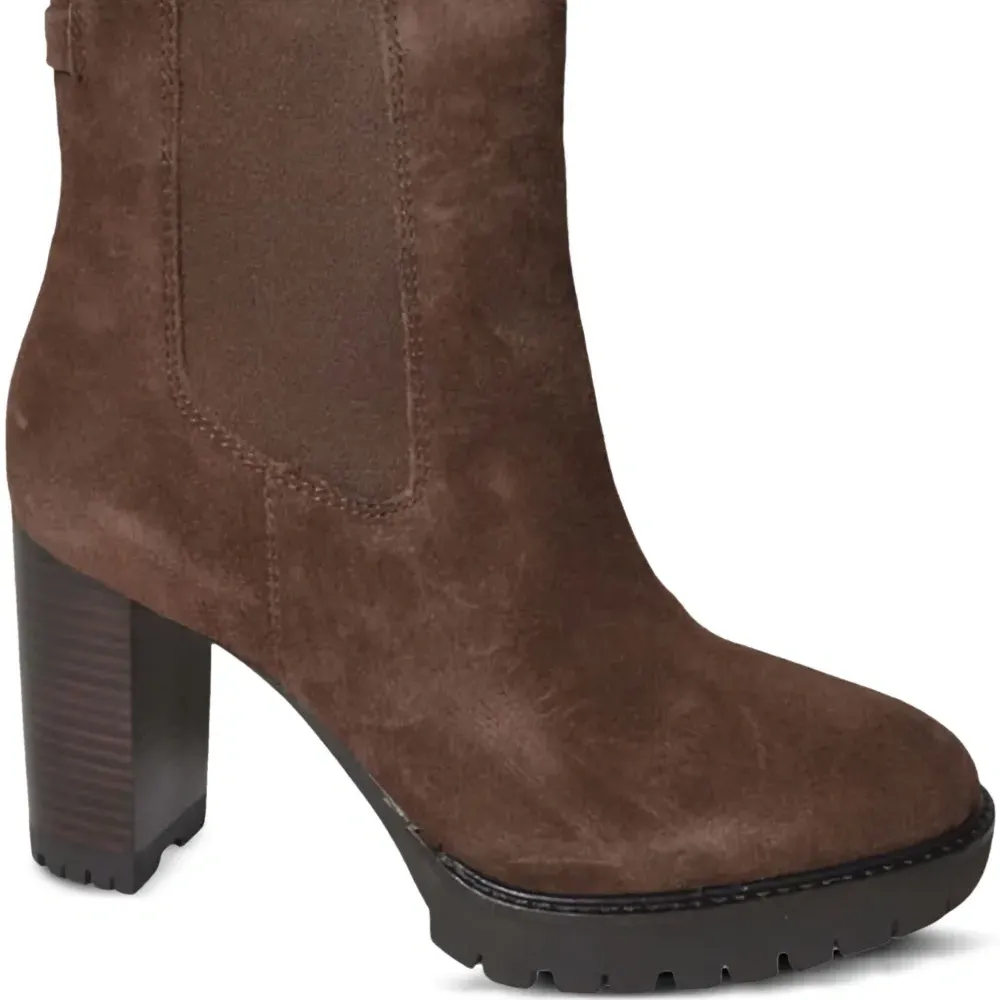 Сапоги 75 на блочном каблуке Сапоги 75 на блочном каблуке