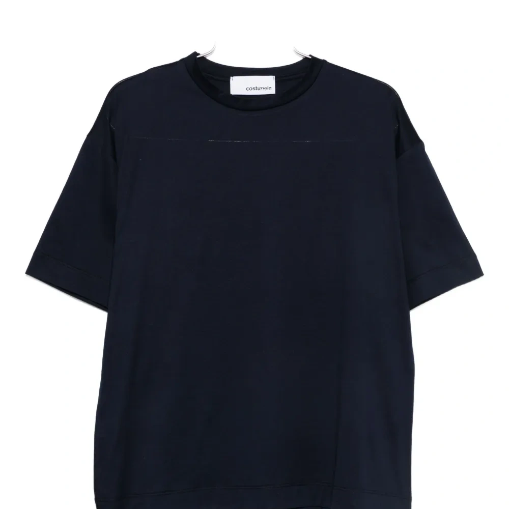 Футболка с контрастными вставками