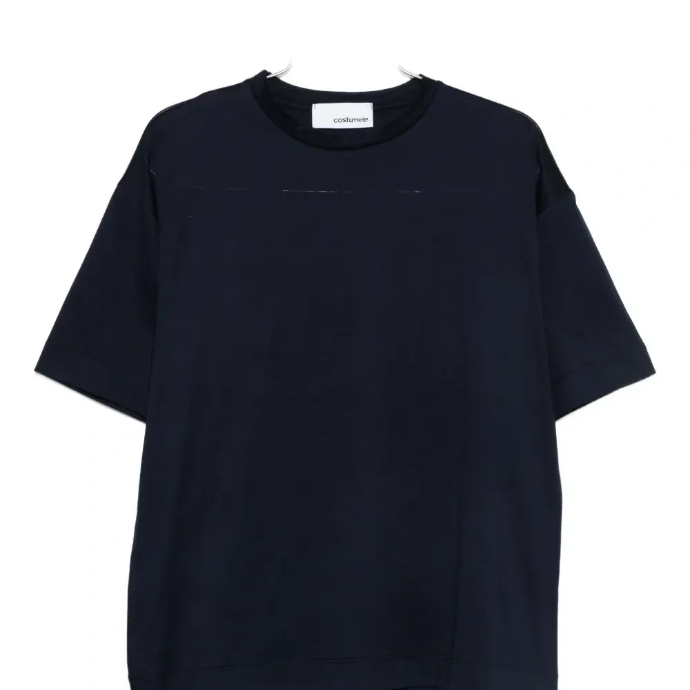 Футболка с контрастными вставками