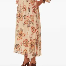 Блузка с цветочным принтом