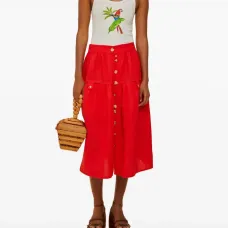 Майка с изображением попугая