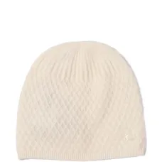 Вязаная шапка с бриллиантовым узором