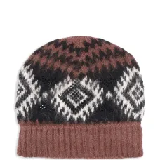 Шапка бини с узором