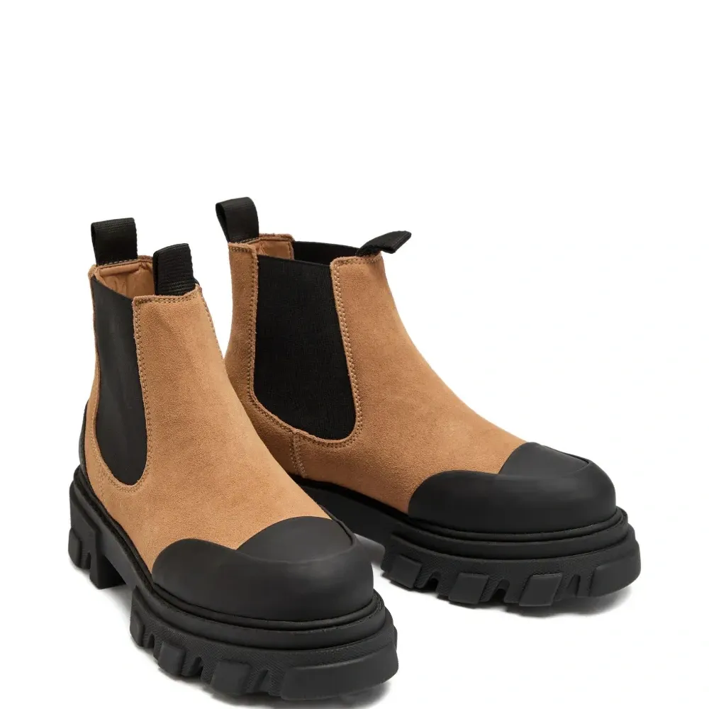 Замшевые ботинки челси Замшевые ботинки челси