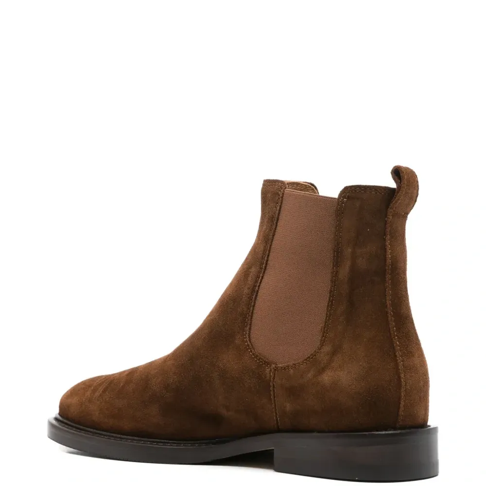 Замшевые ботинки челси