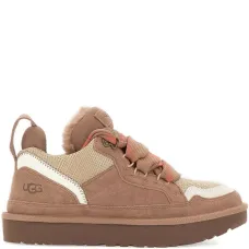 Кроссовки с пяткой из тесьмы и нашивкой с логотипом