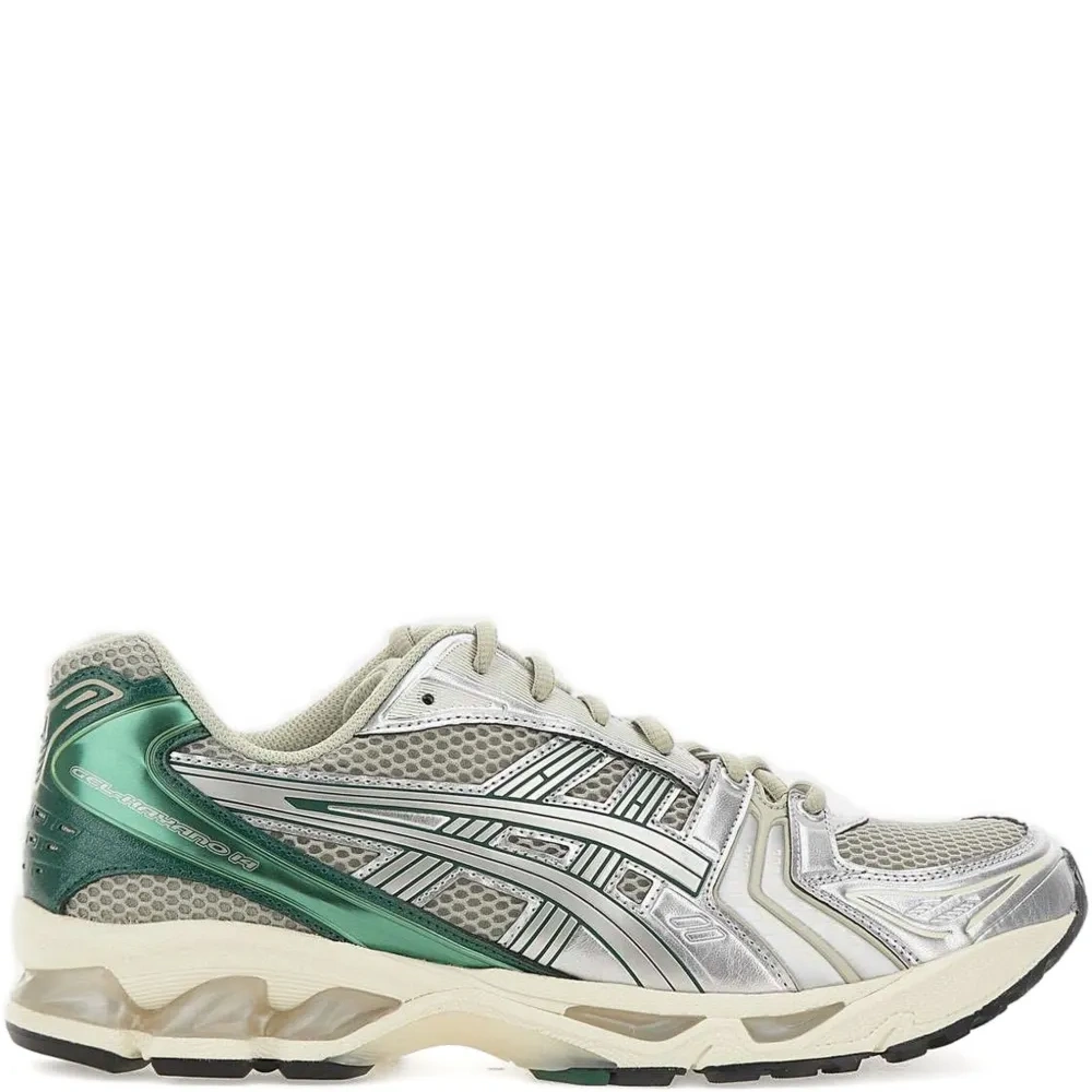 Кроссовки Asics зеленые