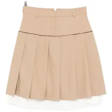 Многослойная плиссированная мини-юбка Многослойная плиссированная мини-юбка