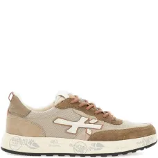 Кроссовки из сетки и замши Nous7724