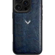 Чехол для iPhone 16 Pro с текстурой под ящерицу