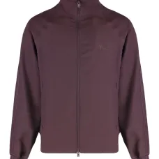 Спортивная куртка на молнии с высоким воротником