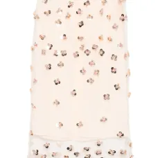 Миди-юбка с цветочным декором