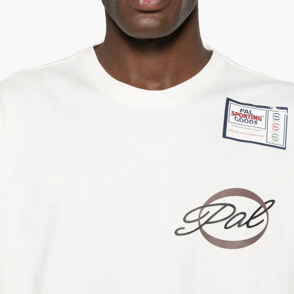 Футболка с принтом логотипа