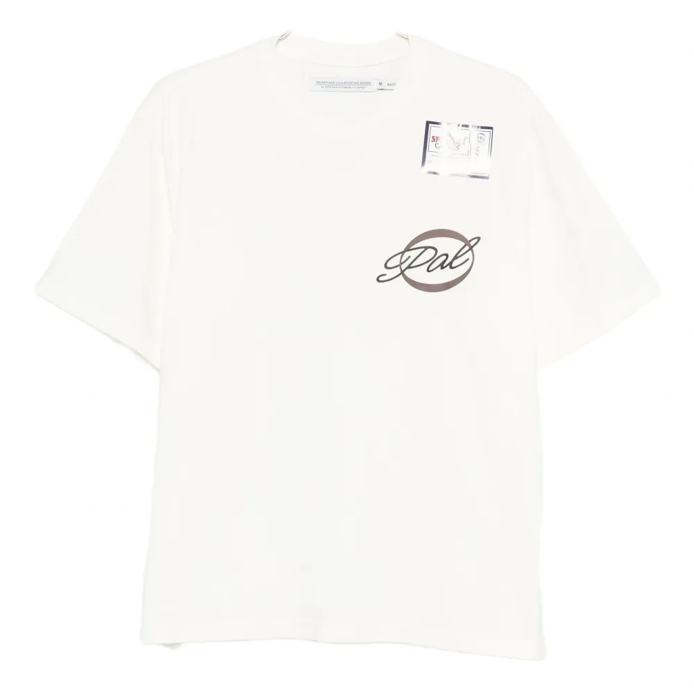 Футболка с принтом логотипа