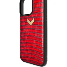 Чехол для iPhone 16 Pro с текстурой кожи ящерицы Чехол для iPhone 16 Pro с текстурой кожи ящерицы