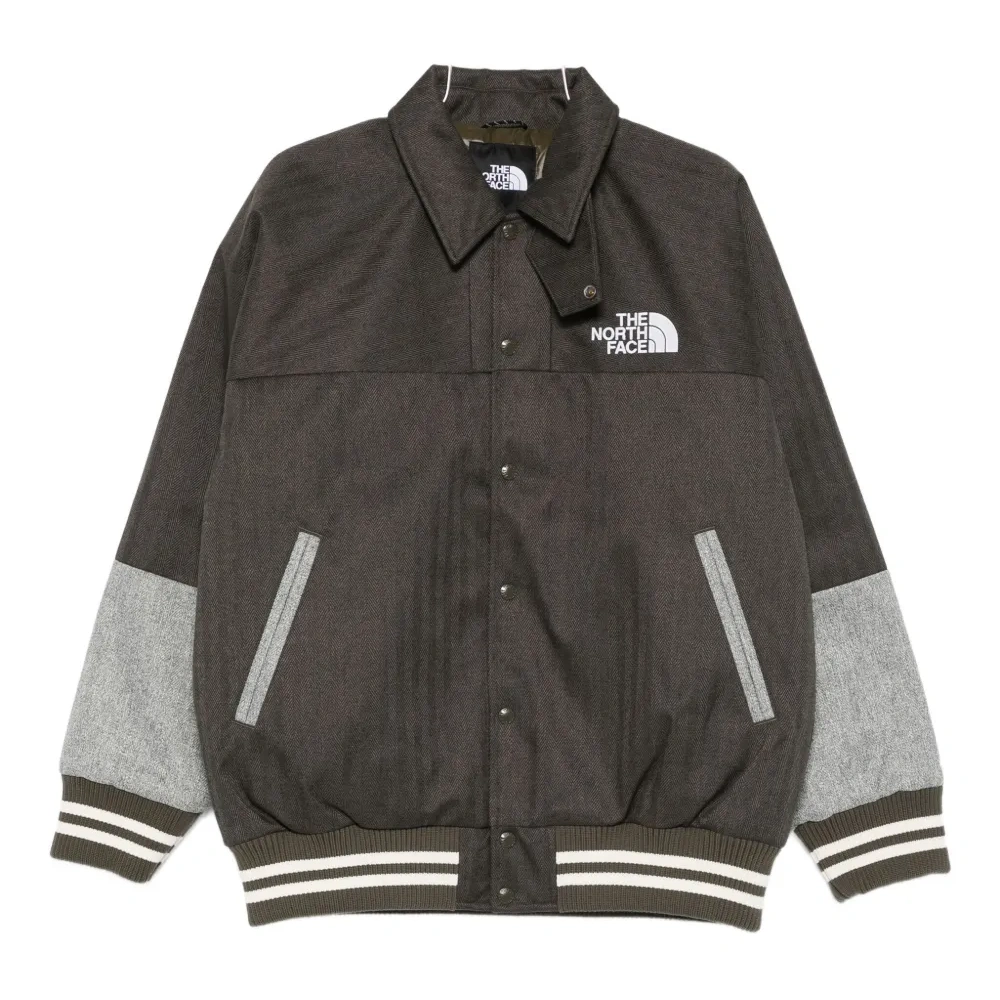 Бомбер с панельным дизайном